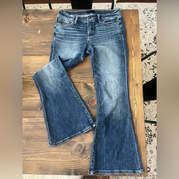 Buckle Denim - Buckle Black Flare Jeans sz 27x30